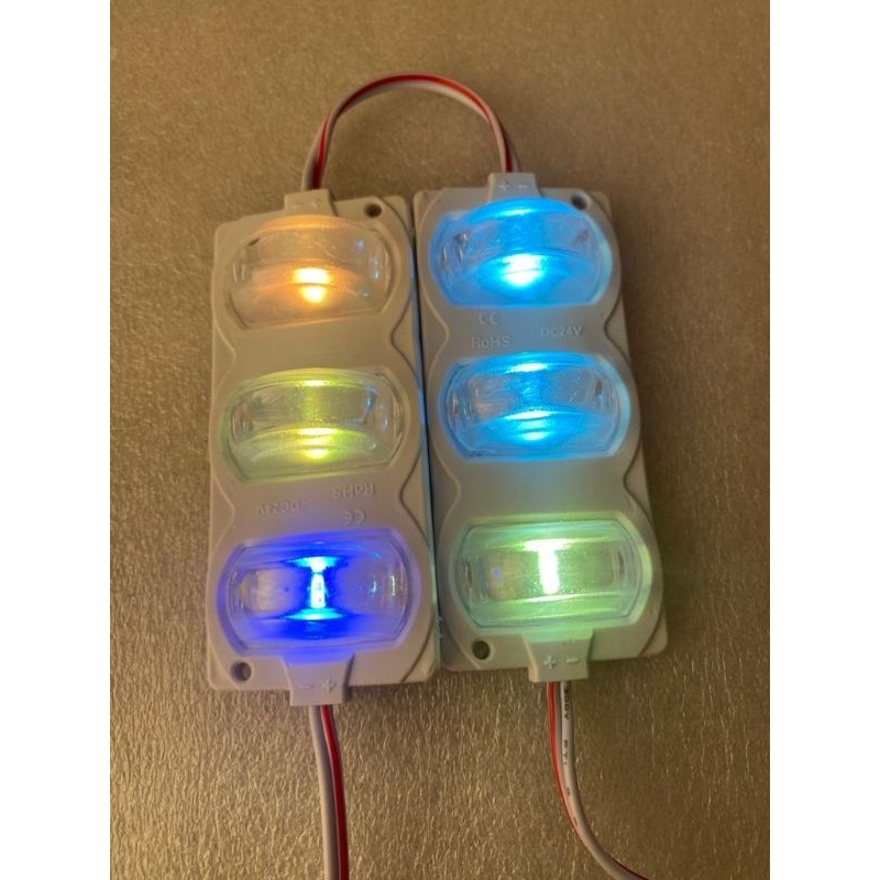 lampu led kolong lampu roda truk bis 24 volt nyala kedip rgb