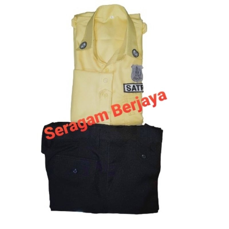 Seragam Security / Satpam PDL terbaru bahan gabardin