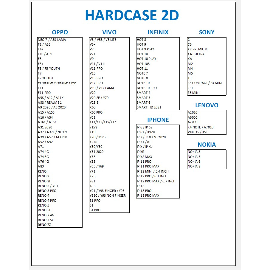 case hp premium casing iphone samsung redmi realme oppo vivo motif hati heart series ready