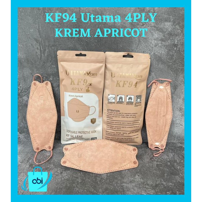 MASKER KF94 UTAMA 4 PLY ISI 10 PCS