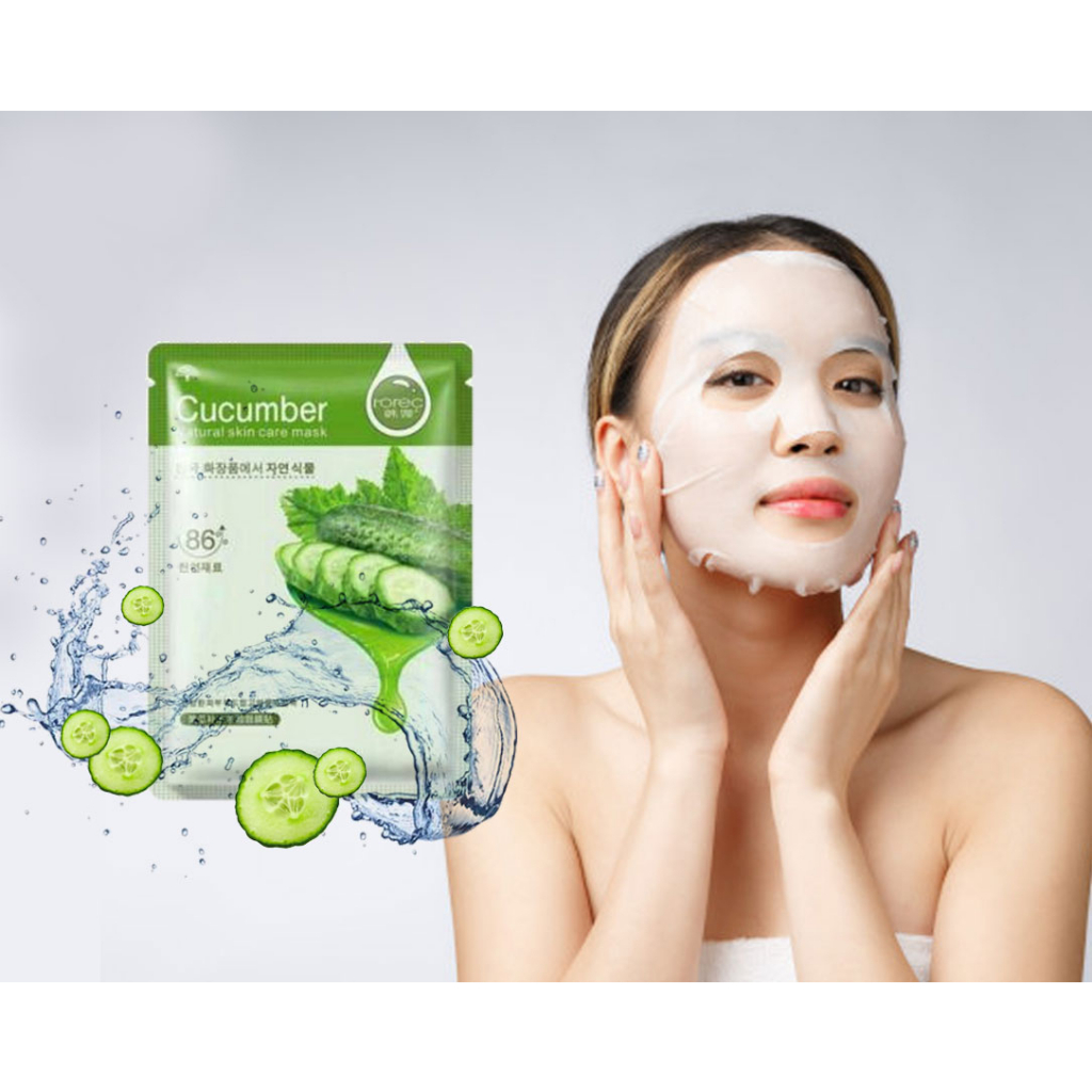 HCHANA MASKER / Natural Skin Masker Wajah / Natural Mask / Masker Aloe Vera / Pomegranate / Honey / Olive / Blueberry