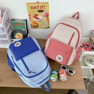 Tas Ransel Sekolah Backpack Colorful 10124