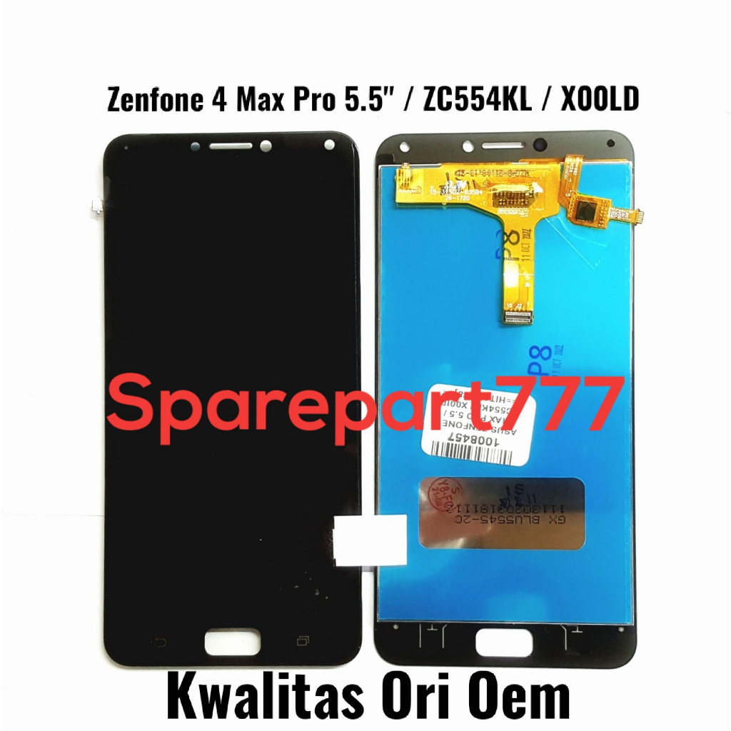 Ori oem Lcd Touchscreen Fullset Zenfone Max 4 Pro 5.5" - ZC554KL - X00LD x00ld