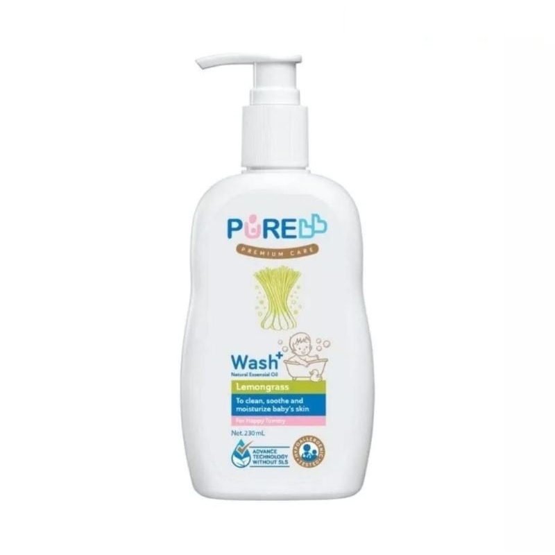 Pure baby wash 230ml - sabun bayi