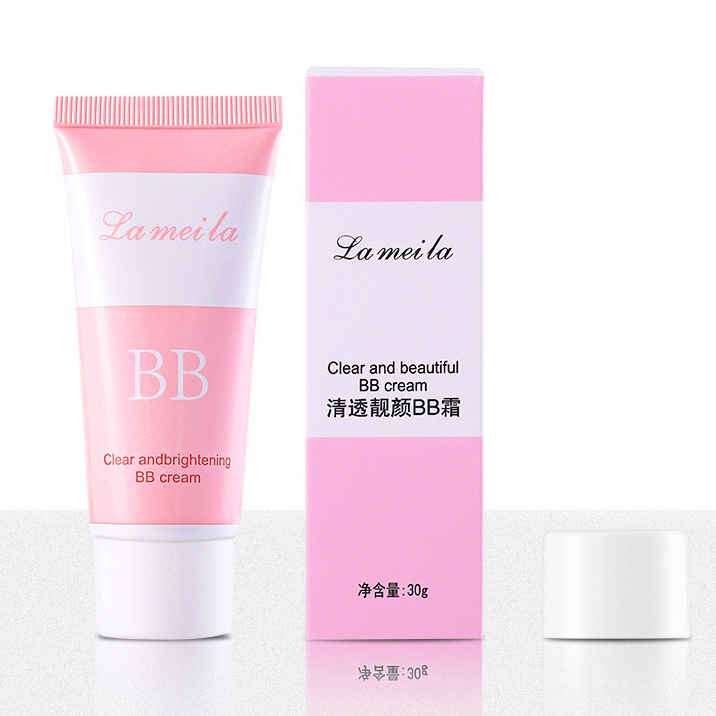 Lameila BB Cream Makeup untuk Wajah Mencerahkan Memutihkan Make up Base LA219