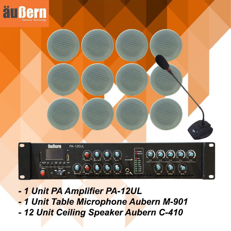 Paket Ceiling Speaker Aubern