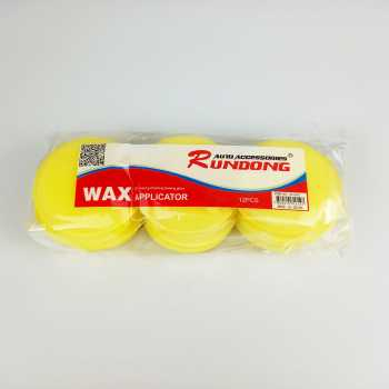 [12 PCS] Busa Spon Pad Alat Poles Wax Body Mobil / Sponge Poles Mobil Lembut Halus Anti Lecet Murah Berkualitas / Spon Spons Cuci Mobil Motor Cuci Piring Lap Meja Makan Kaca Jendela Pad Aplikator Spon Busa Lap Motor Mobil Multifungsi / Perawatan Kendaraan