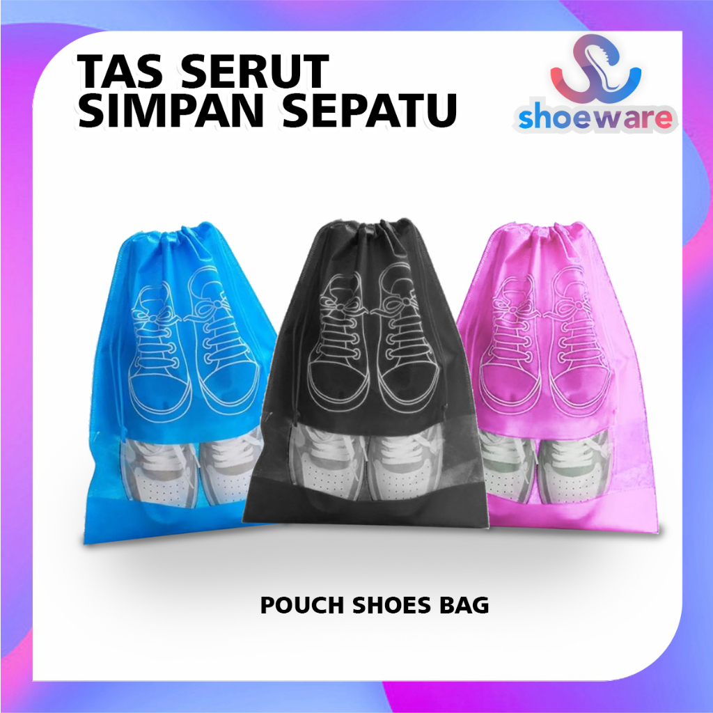 TAS SERUT POUCH SHOES BAG