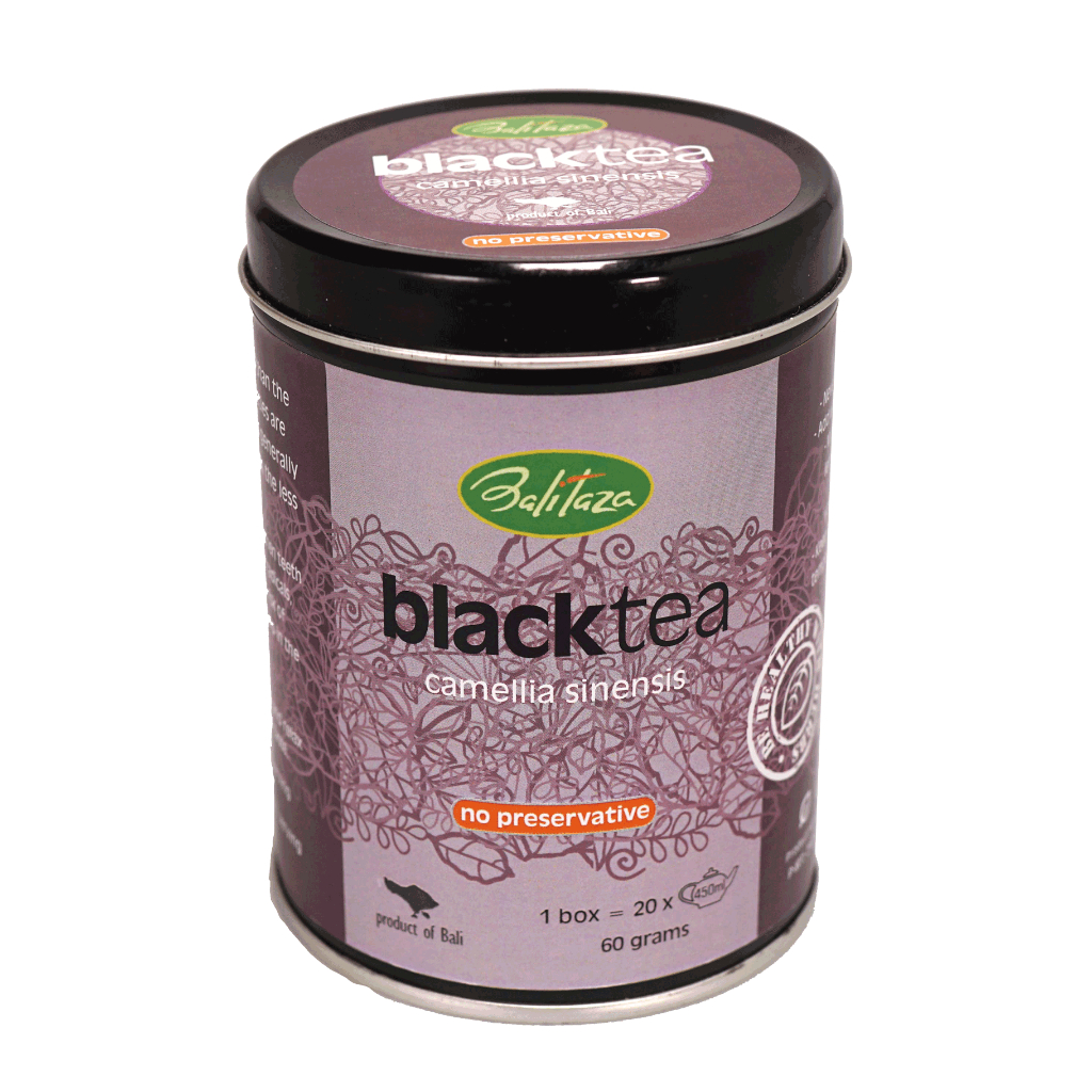 

Black Tea Leaves 60gr /can | Teh Hitam Murni 60 gram / kaleng