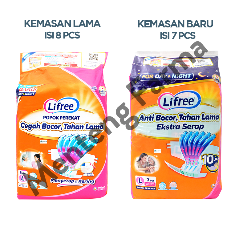 Lifree Popok Perekat L7 - Popok Perekat Dewasa Anti Bocor