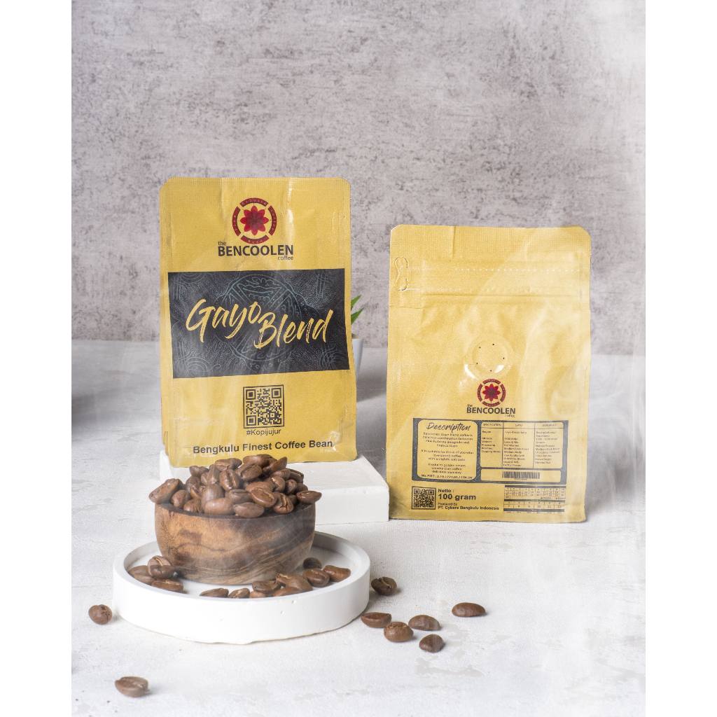 

Bencoolen Coffee Gayo Blend Roasted Beans 100gr