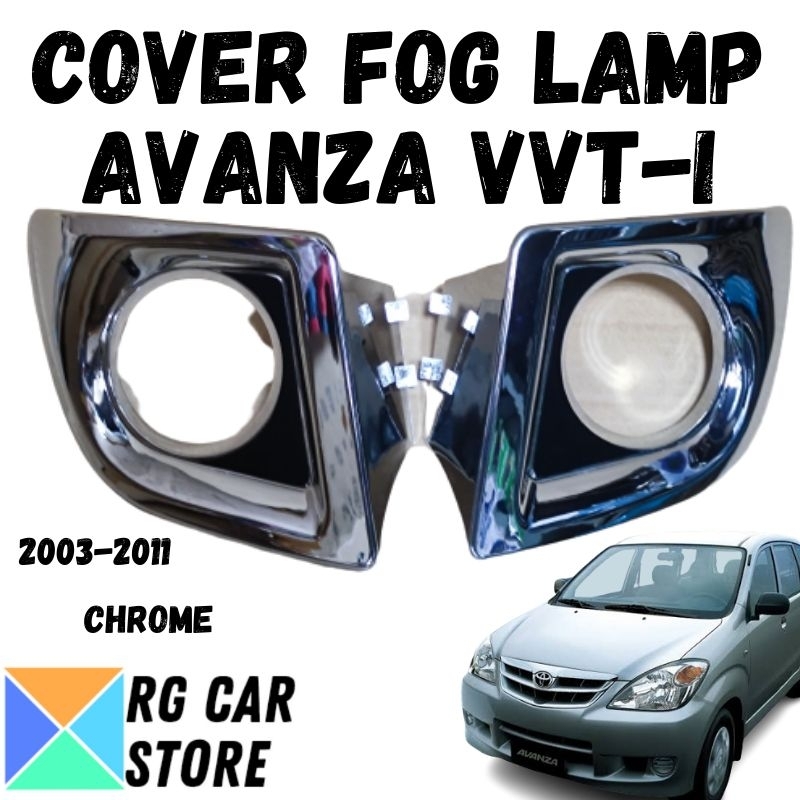 RING FOGLAMP/GARNISH FOGLAMP AVANZA VVT-I 2003-2011 DIJAMIN PNP TINGGAL PASANG BERKUALITAS