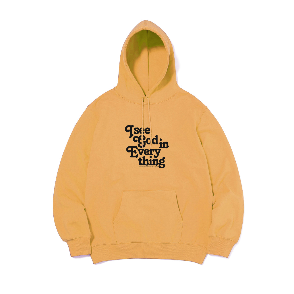 Paradise Youth Club - God Hoodie - Yellow