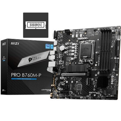 MSI PRO B760M-P DDR5 INTEL B760 LGA1700 MOTHERBOARD