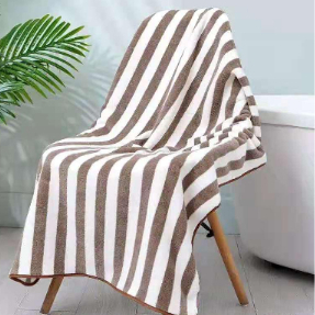 Handuk Mandi Salur Dewasa JUMBO ukuran 80x150cm bahan microfiber Serap Air Tidak Rontok/Handuk salur TERLARIS