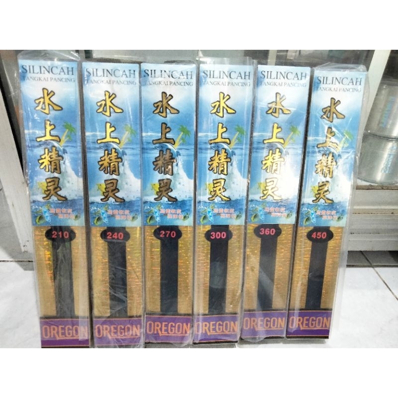 Joran pancing tegek Oregon silincah 450, 210, 240, 270, 300, 360 carbon