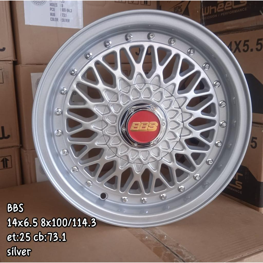 velg BBS RS RING 14 velg mobil racing r14 avanza,brio,agya,datsun,xenia,calya,sigra dll