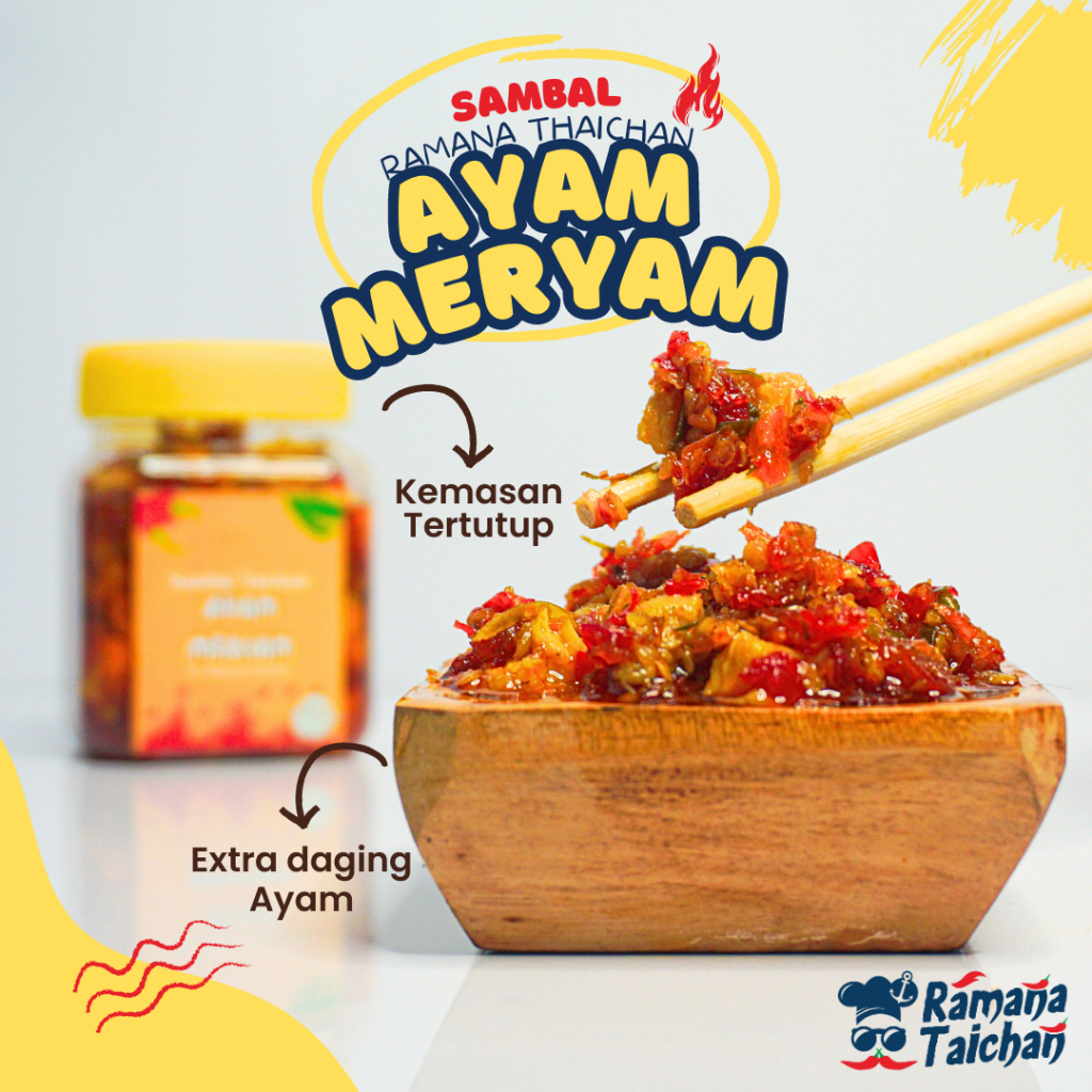 

Sambal Ramana Taichan Ayam Meriam