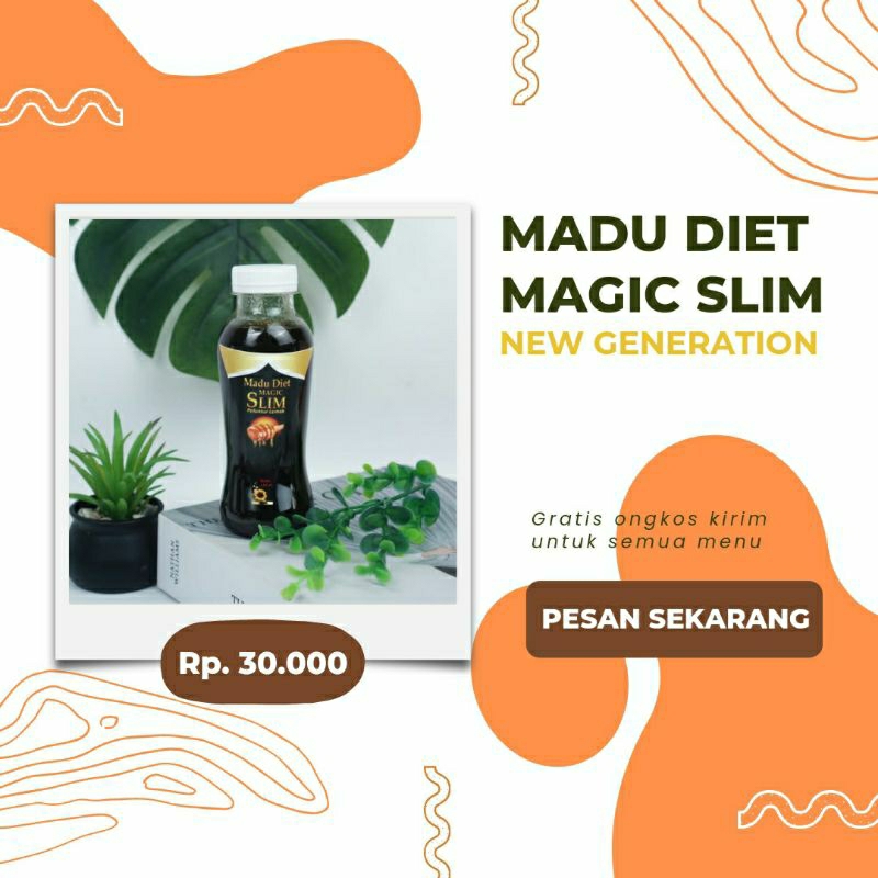 (GROSIR)MADU DIET MAGIC SLIM NEW GENERATION