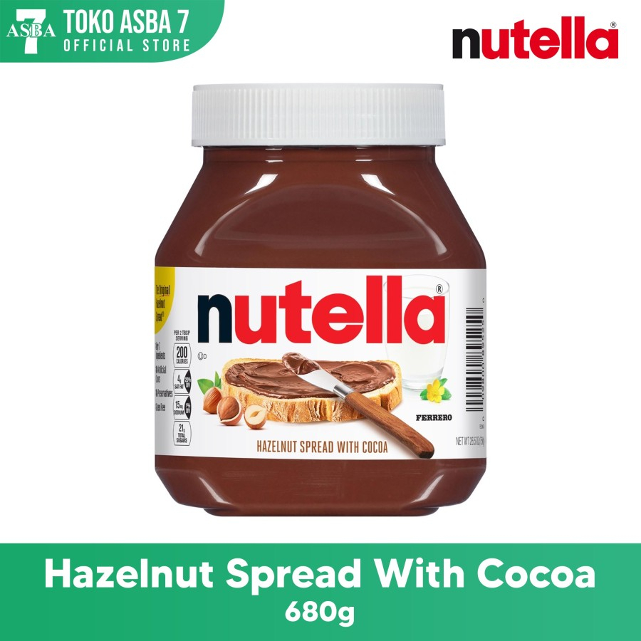 

Nutella Hazelnut Spread with Cocoa 680Gr