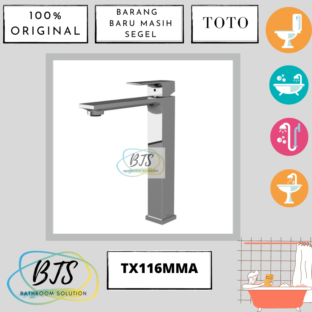 Kran wastafel TOTO TX116MMA / TX 116 MMA / TX 116MMA / TX116 MMA / TX116MMA / TX116 MMA