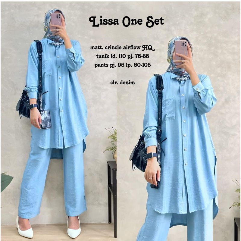 LISSA SETELAN BAJU WANITA