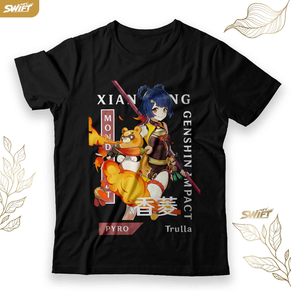 KAOS Xiangling - Genshin Impact TSHIRT BAJU DISTRO