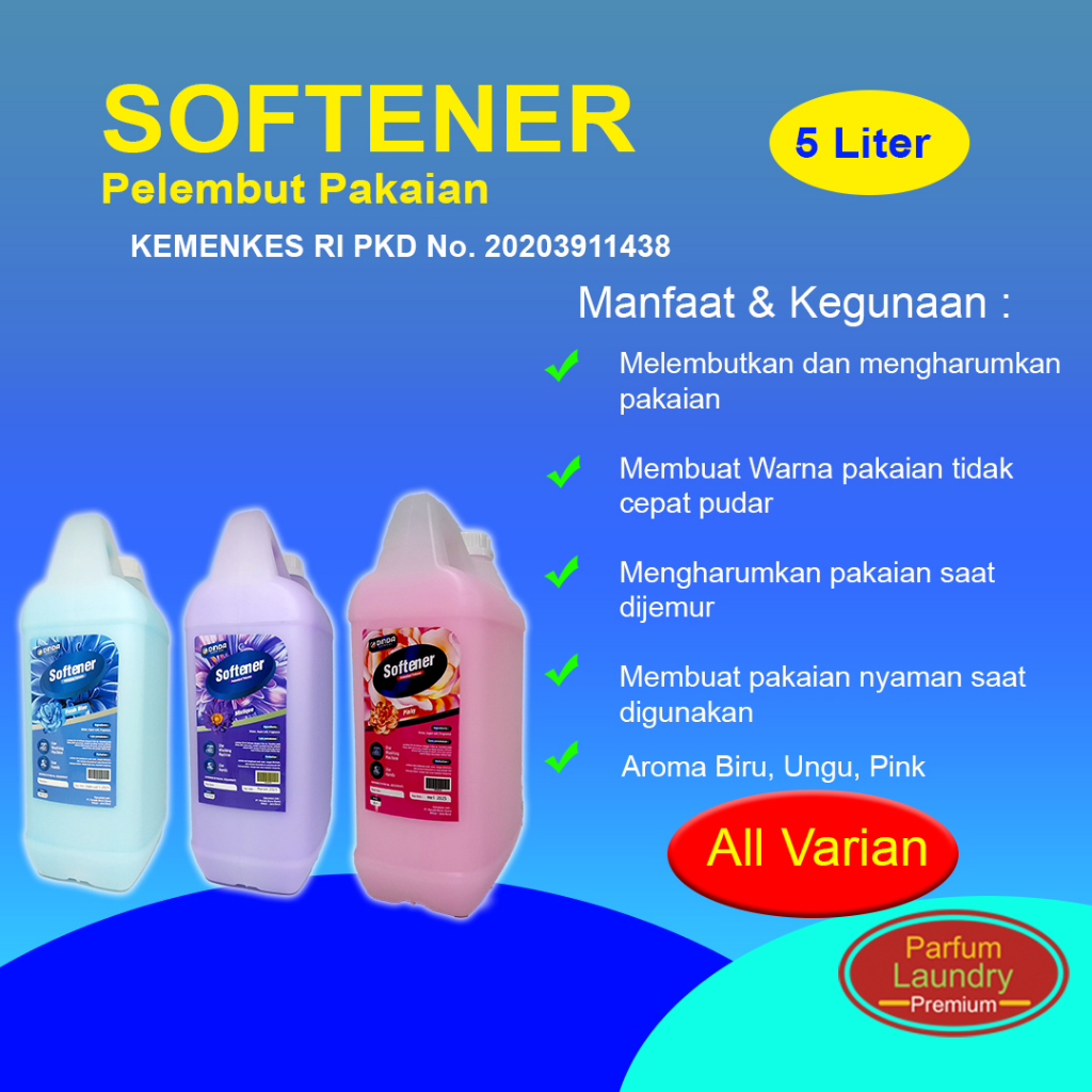 SOFTENER Pelembut pakaian 5 liter