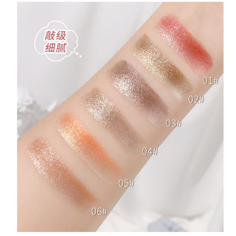 YZS Original Eye Shadow Two-color Highlighter Eyeshadow Kombinasi Glitter Tahan Lama  Make Up Kosmetik Korean Eye Shadow Stick Beautiful Wanita Premium Waterproof Tint