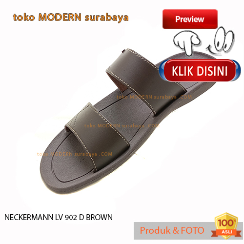 Sandal pria casual sandal sopan slide NECKERMANN LV 902