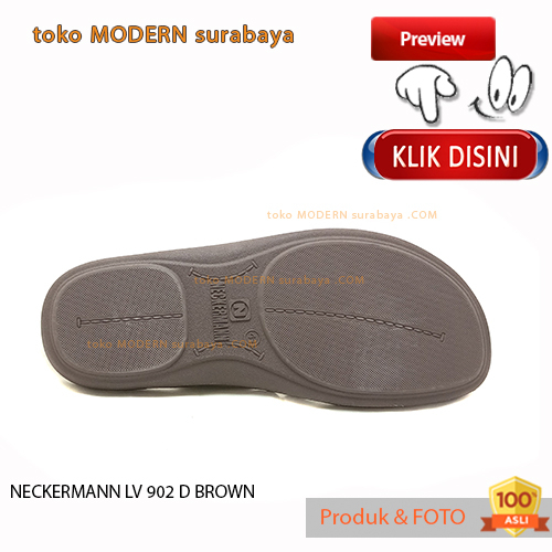 Sandal pria casual sandal sopan slide NECKERMANN LV 902