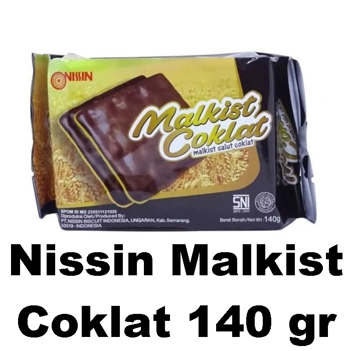 

Nissin Malkist Coklat 140 gr