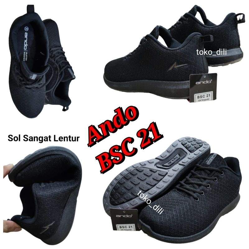 Sepatu Ando Liam/Pino/Bsc ORIGINAL Size: 35 / 38