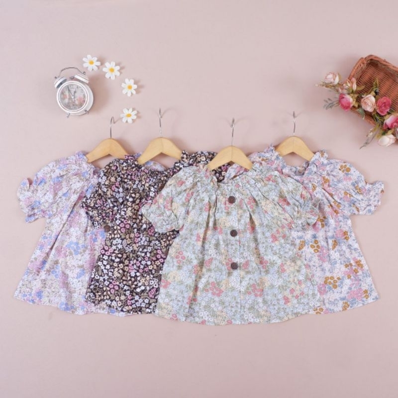 ATASAN ANAK PEREMPUAN 2-5 Tahun | BLOUSE ANAK PEREMPUAN | DRESS ANAK