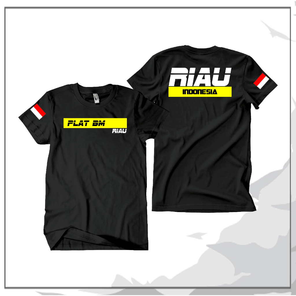 Kaos Baju Plat BM Riau
