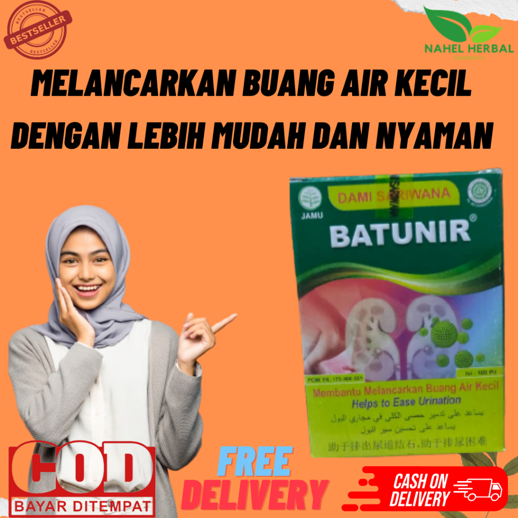 Suplemen Jamu Herbal Infeksi Saluran Kemih Ampuh Kapsul Dami Sariwana Batunir Dewasa - Obat Sehat Su