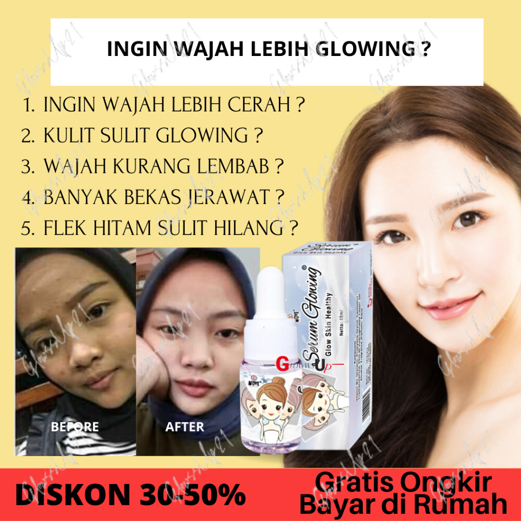 NOVE SERUM GLOWING GLOW SKIN HEALTHY 10ML - SERUM WAJAH NOVE