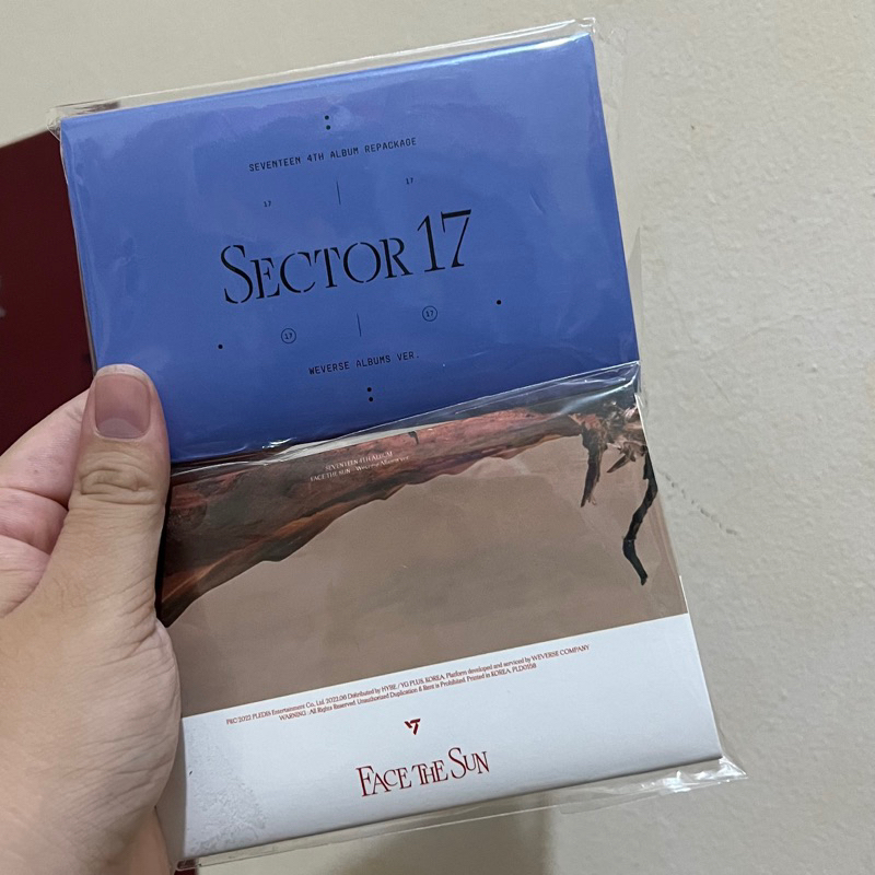 Face the Sun dan Sector 17 Weverse Ver. JEONGHAN HOSHI