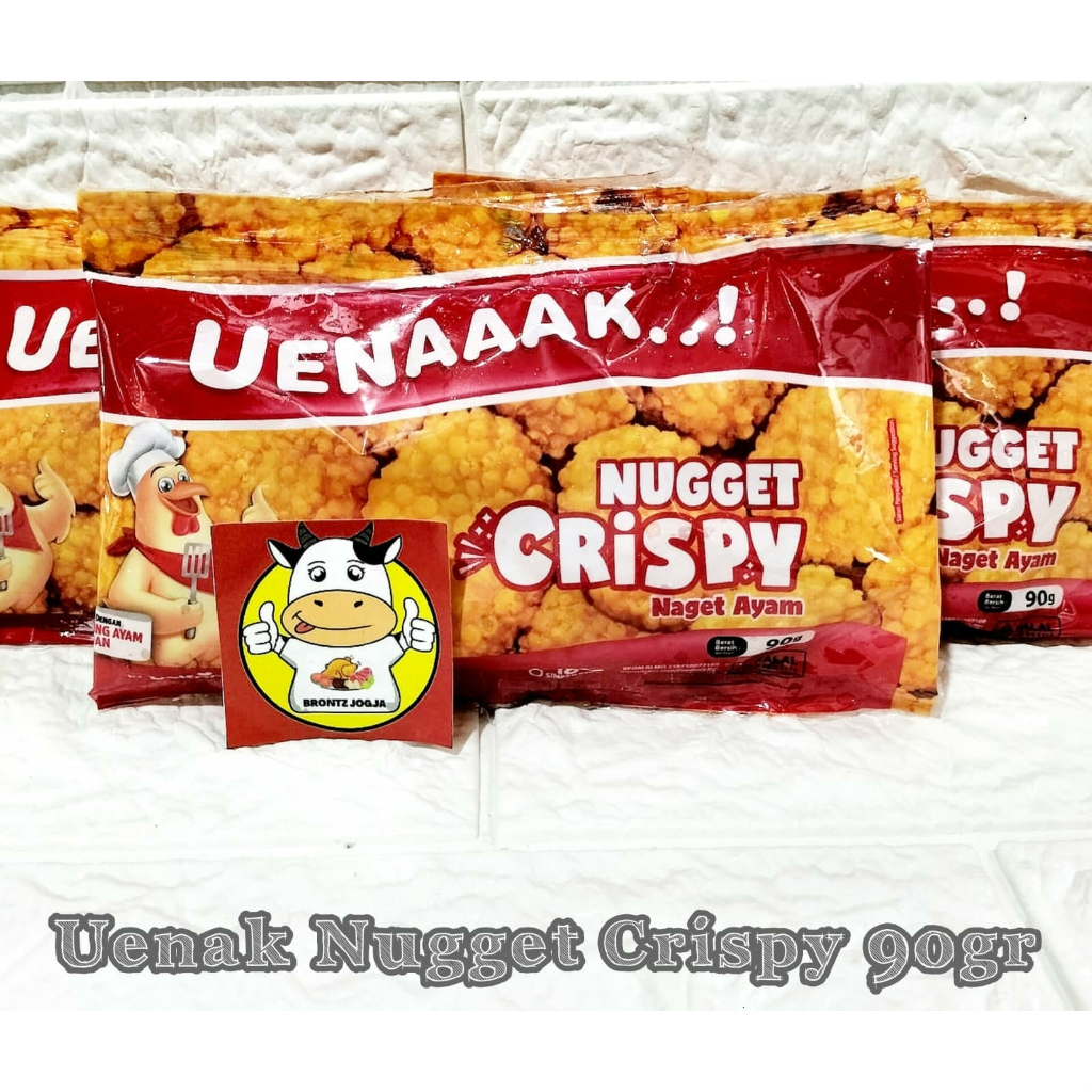

UENAK NUGGET CRISPY 90GR - BELFOODS NUGGET CRISPY 90GR - FROZEN FOOD - BRONTZ JOGJA