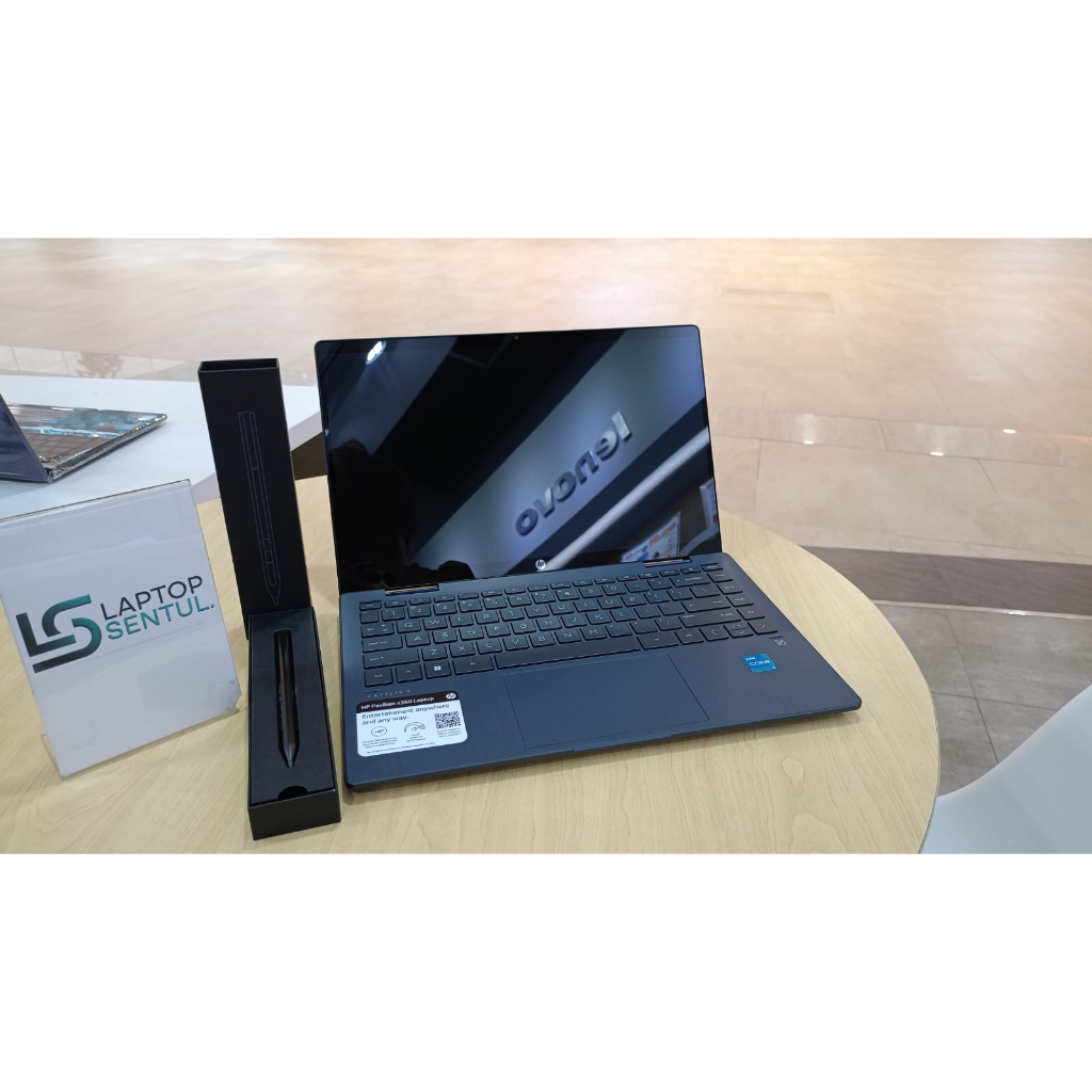 Laptop Slim HP Pavilion Plus 14 Intel i5 1240P RAM 8GB SSD 1TB 2K IPS Windows 11 Original Terlaris