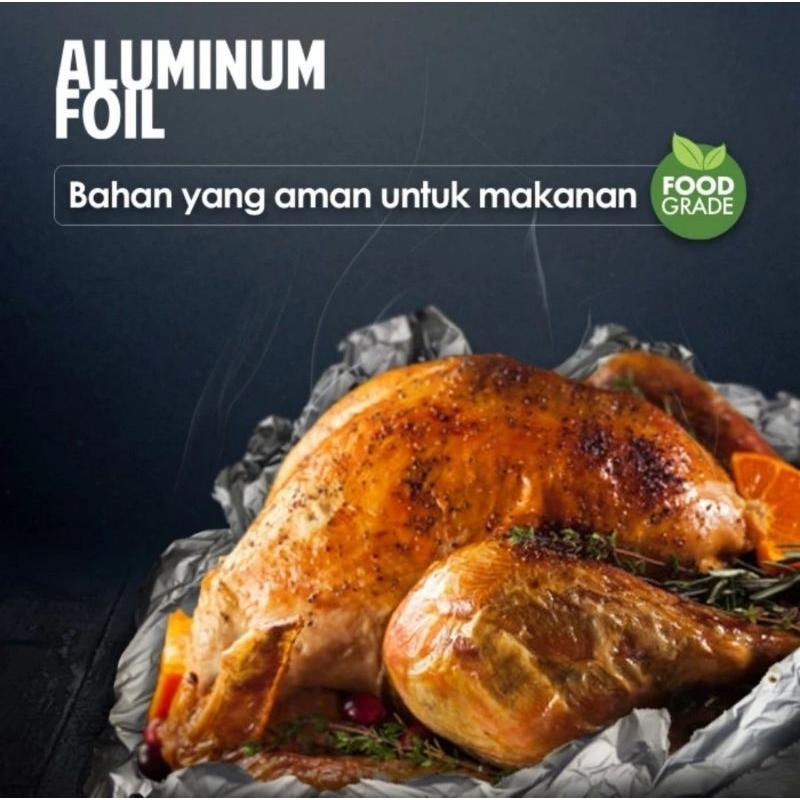 Bagus Aluminium Foil Refill - 30 cm x 7.62 m