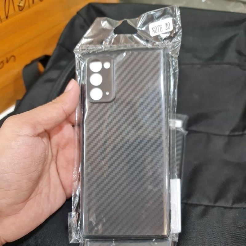 SAMSUNG NOTE 20 NOTE 10 PLUS NOTE 10 LITE CASE SOFTCASE SLIM FIT CASE FULL CARBON