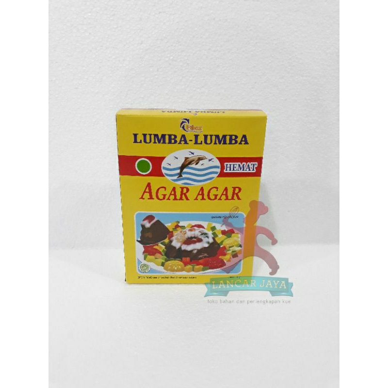 

Jelly Agar Lumba-Lumba Warna Hijau /box isi 12 pcs