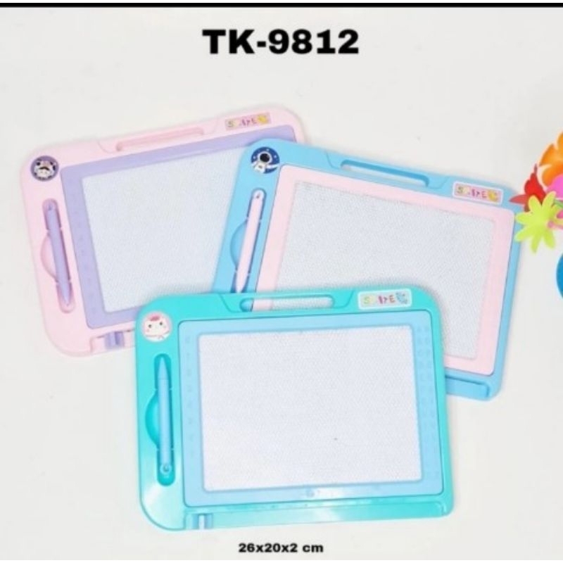 

SJS drawing board 17x11.5 biasa/papan gambar/mainan anak -TK9813 segi