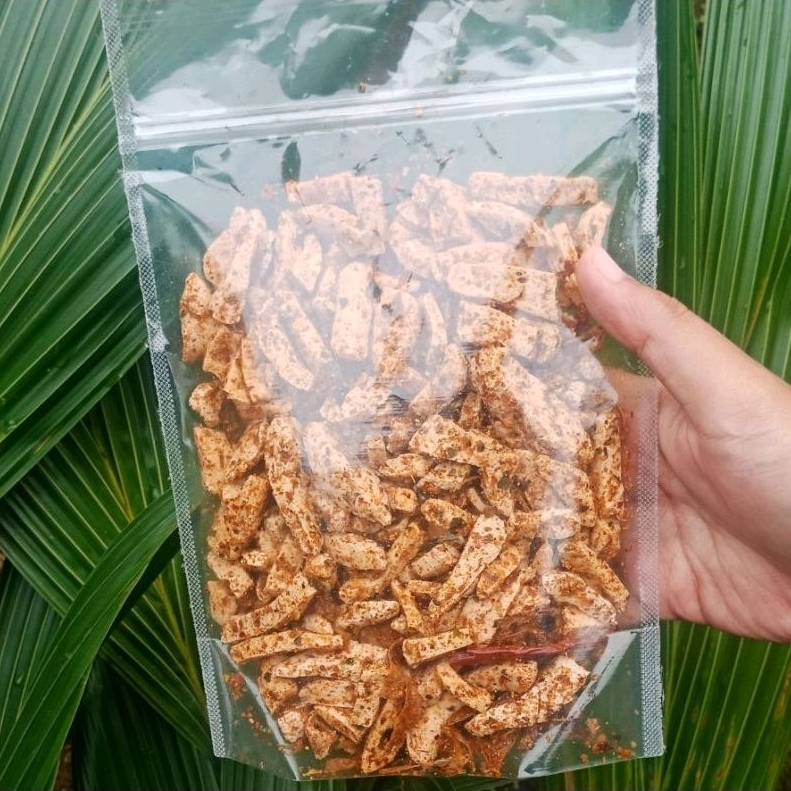 

Basreng kriuk pedas daun jeruknya pas dan gurih boleh dicoba rekomdid banget basreng pedasnya