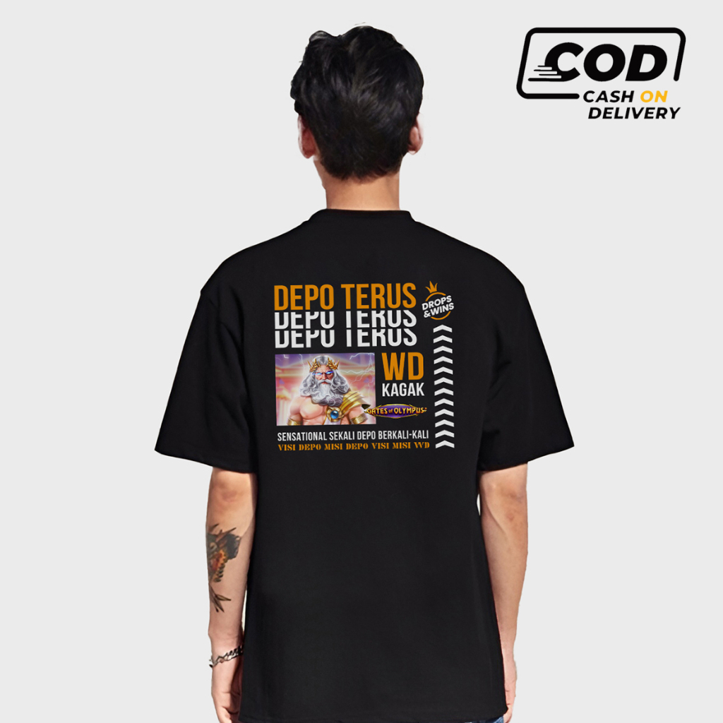 Kaos Parodi Desain Depo Terus