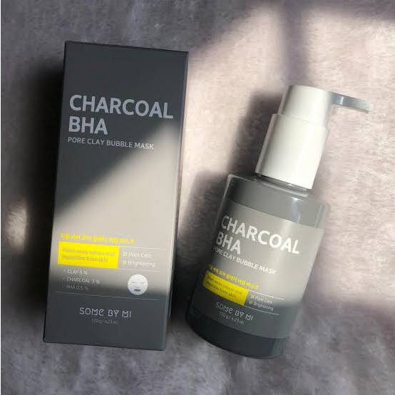 Some by Mi Charcoal BHA Pore Clay Bubble Mask 120gr