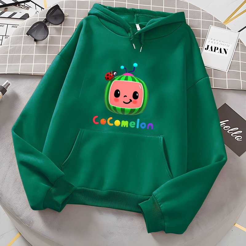 Sweater anak perempuan COCOMELON hoodie anak laki laki 2-10 tahun