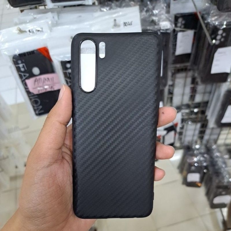 OPPO A15 A15S A91 F15 CASE FULL KARBON, SOFTCASE SLIM FIT LUXURY FULL CARBON CASE