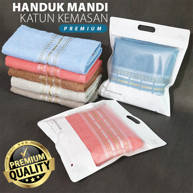 Handuk Mandi Dewasa Tebal Premium Ukuran 70cm x 140cm - Handuk Mandi 100% Katun Berdaya Serap Tinggi / Handuk Dewasa J3A5